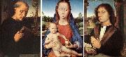 Hans Memling Panell central es troba a Berlin i els laterals a Florencia oil painting reproduction
